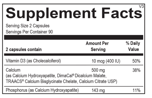 Calcium - Reacted Calcium - 180 ct