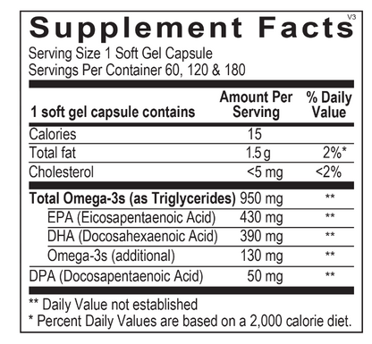 Fish Oil - Orthomega® - 120 ct