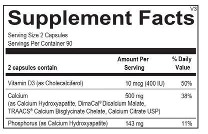 Calcium - Reacted Calcium - 180 ct