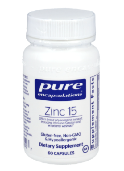 Zinc 15mg - 60 ct