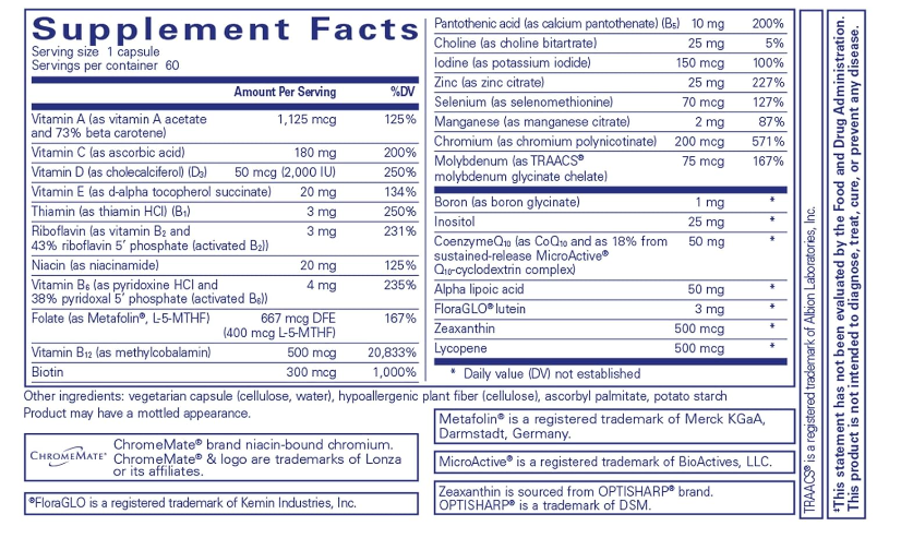 Multivitamin - ONE MultiVitamin - 60 ct