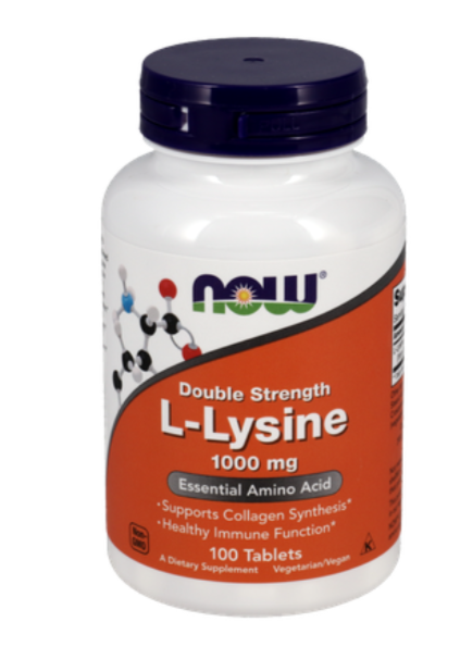 L-Lysine 1000mg - 100 ct